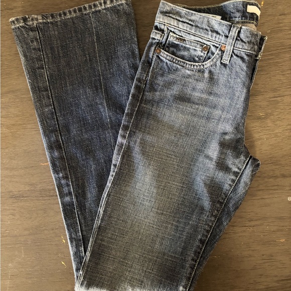 Joe's Jeans The Rocker Dark Blue Denim - Picture 2 of 8